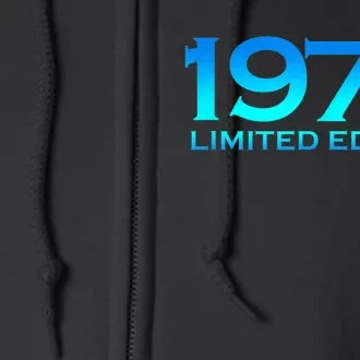 Ltd Edition 1973 50 Year Old Bday M.e.n.s WoM.e.n.s 50th Birthday Full Zip Hoodie