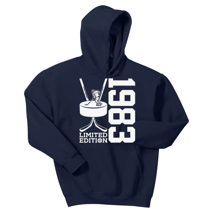 LIMITED EDITION 1983 ICE HOCKEY 40TH BIRTHDAY Kids Hoodie