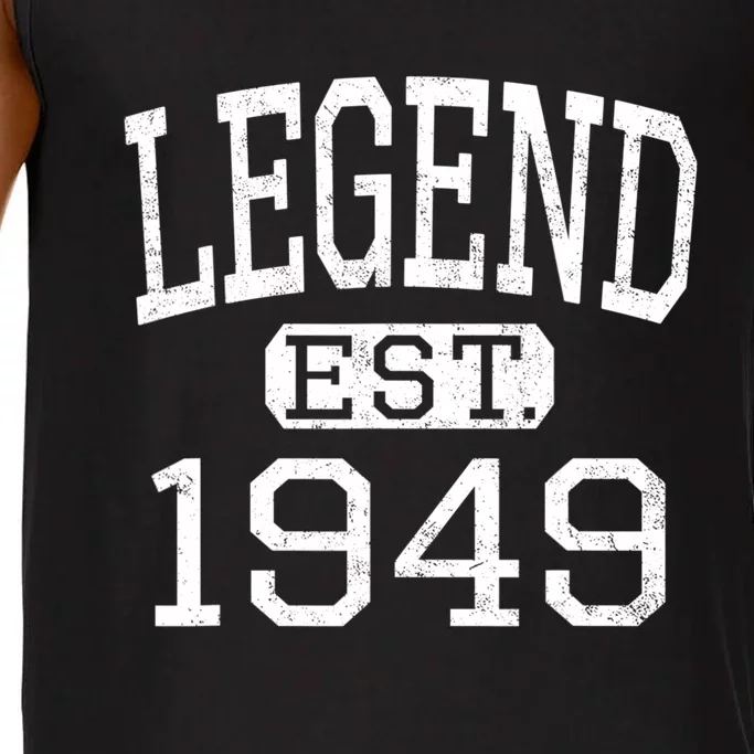 Legend Established 1949 Vintage Style Born 1949 Birthday Comfort Colors® Tank Top