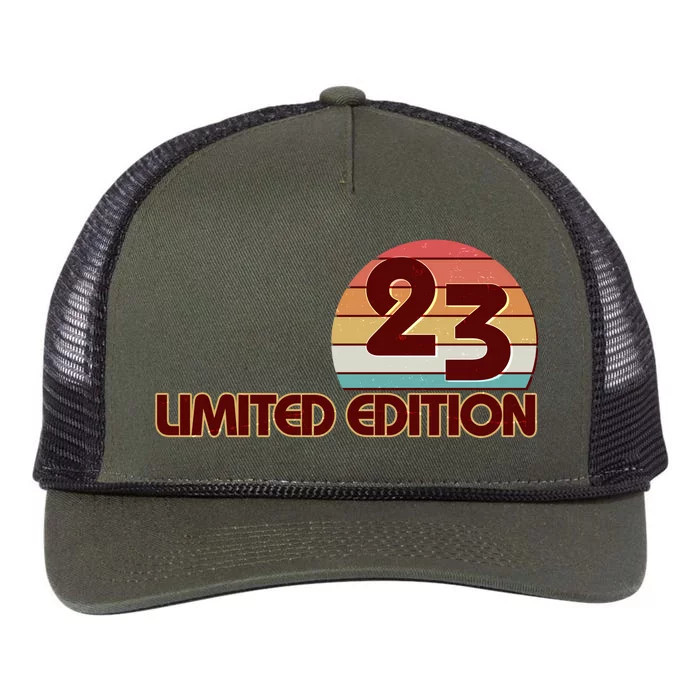 Limited Edition 1923 Retro Sun 100th Birthday Retro Rope Trucker Hat Cap