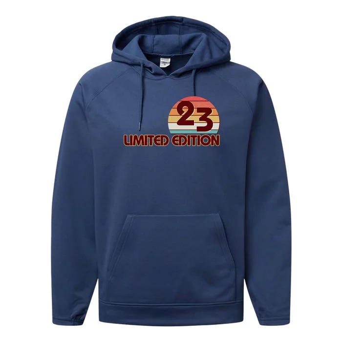 Limited Edition 1923 Retro Sun 100th Birthday Performance Fleece Hoodie