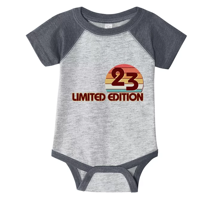 Limited Edition 1923 Retro Sun 100th Birthday Infant Baby Jersey Bodysuit