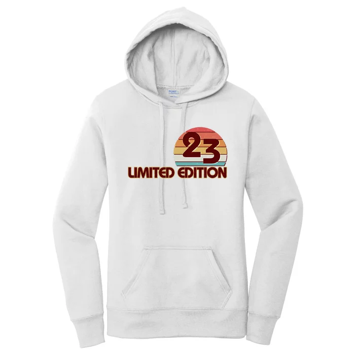 Limited Edition 1923 Retro Sun 100th Birthday Women's Pullover Hoodie