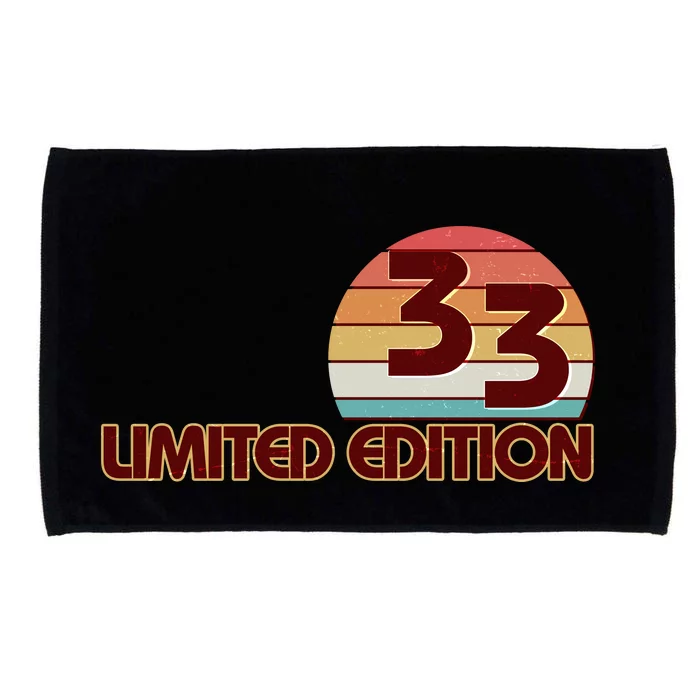 Limited Edition 1933 Retro Sun 90th Birthday Microfiber Hand Towel