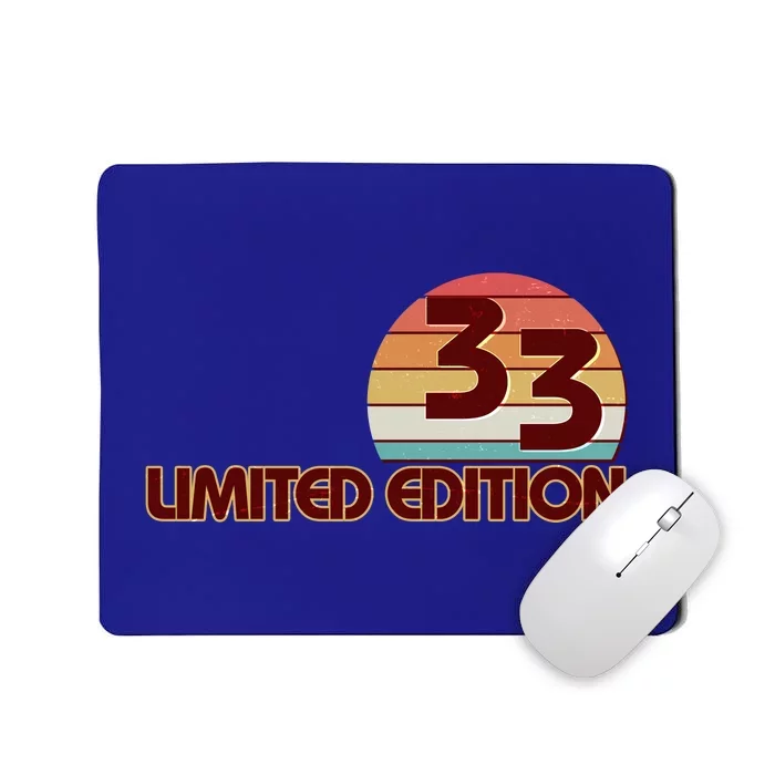 Limited Edition 1933 Retro Sun 90th Birthday Mousepad