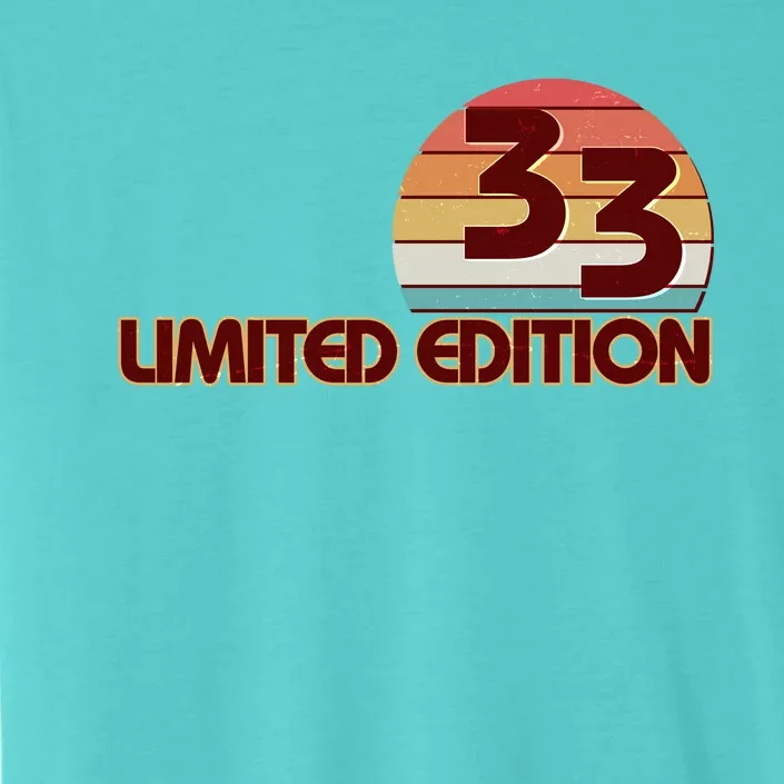 Limited Edition 1933 Retro Sun 90th Birthday ChromaSoft Performance T-Shirt