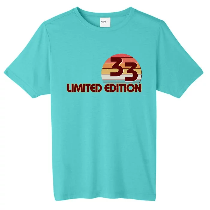 Limited Edition 1933 Retro Sun 90th Birthday ChromaSoft Performance T-Shirt