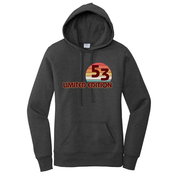 Limited Edition 1953 Retro Sun 70th Birthday Women's Pullover Hoodie