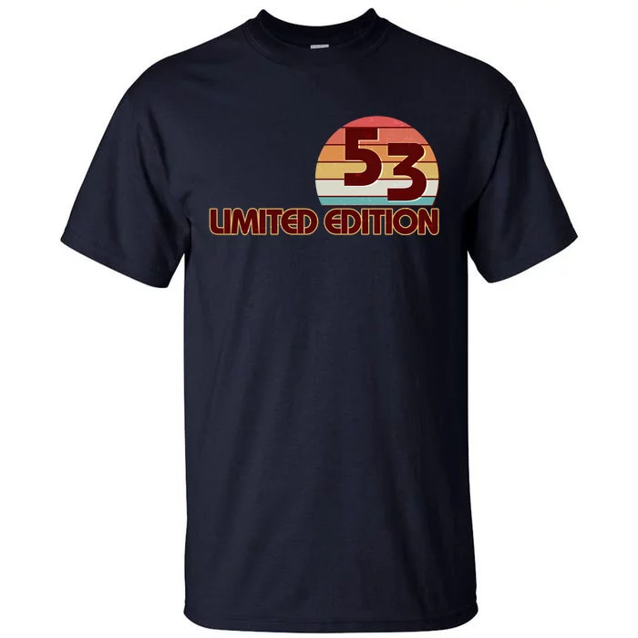 Limited Edition 1953 Retro Sun 70th Birthday Tall T-Shirt