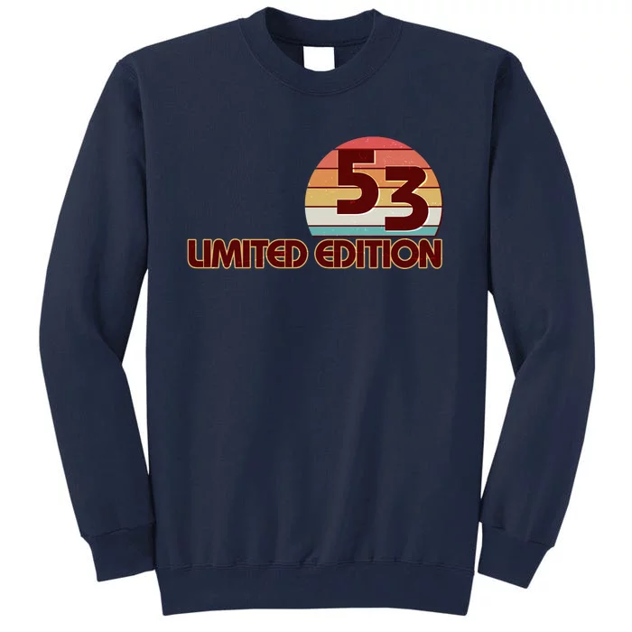 Limited Edition 1953 Retro Sun 70th Birthday Tall Sweatshirt