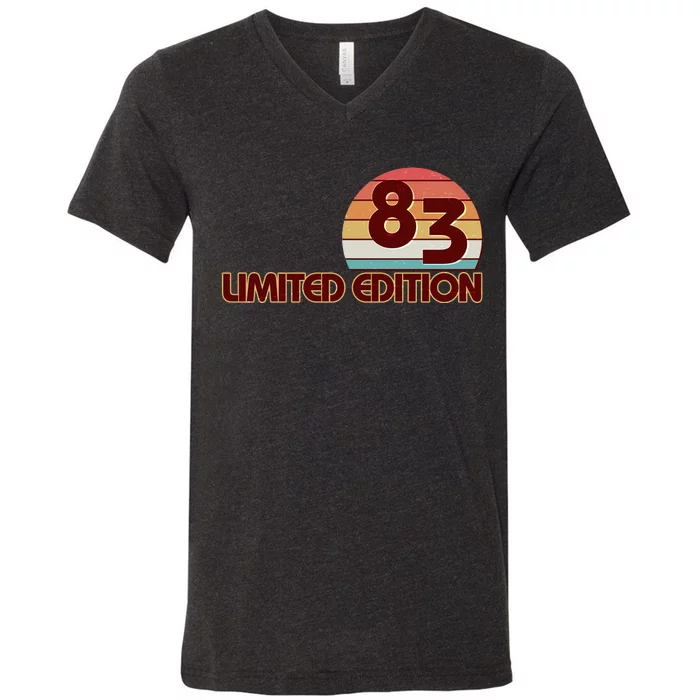 Limited Edition 1983 Retro Sun 40th Birthday V-Neck T-Shirt