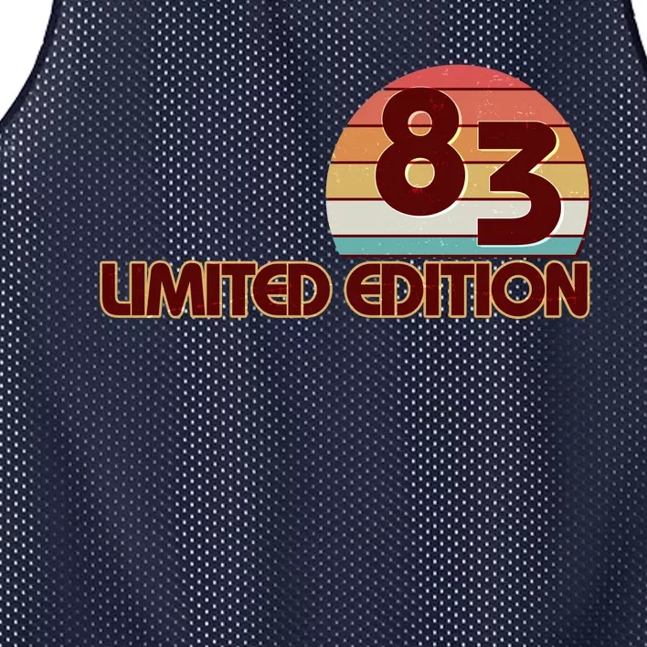 Limited Edition 1983 Retro Sun 40th Birthday Mesh Reversible Basketball Jersey Tank