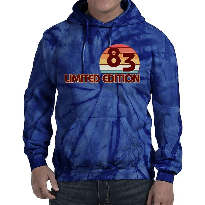 Limited Edition 1983 Retro Sun 40th Birthday Tie Dye Hoodie