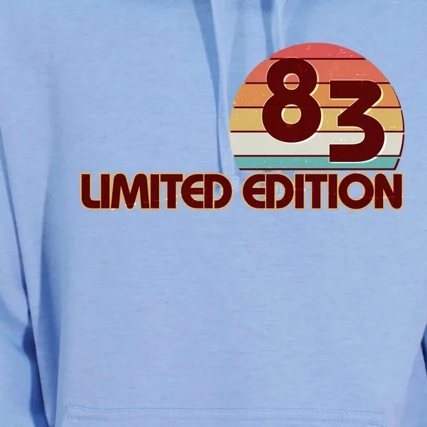 Limited Edition 1983 Retro Sun 40th Birthday Unisex Surf Hoodie