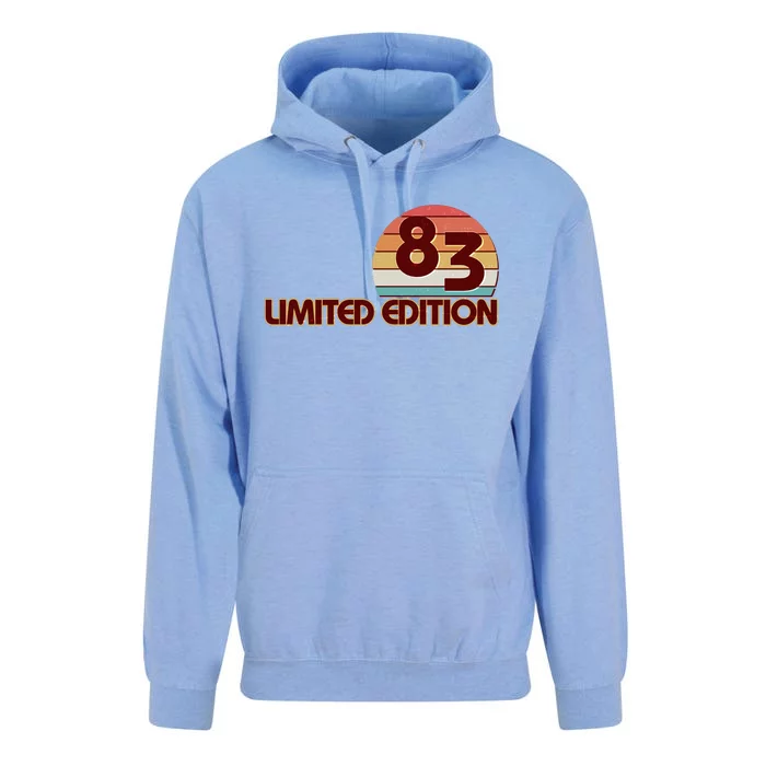 Limited Edition 1983 Retro Sun 40th Birthday Unisex Surf Hoodie