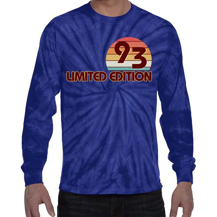 Limited Edition 1993 Retro Sun 30th Birthday Tie-Dye Long Sleeve Shirt