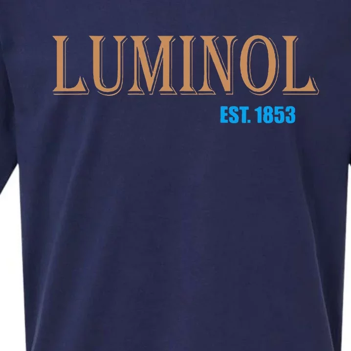 Luminol Est 1853 Crime Scene True Crime Sueded Cloud Jersey T-Shirt