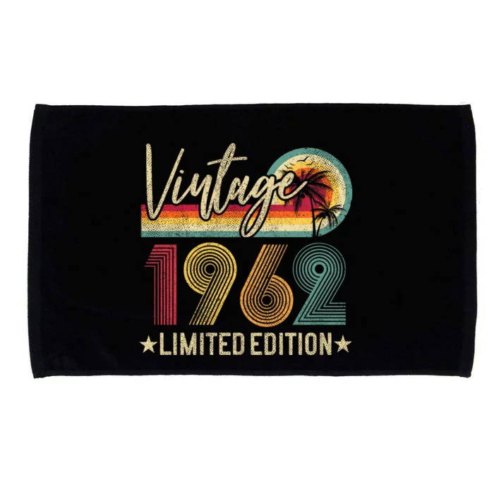 Limited Edition 1962 60th Birthday 60 Years Old Gag Gift Microfiber Hand Towel