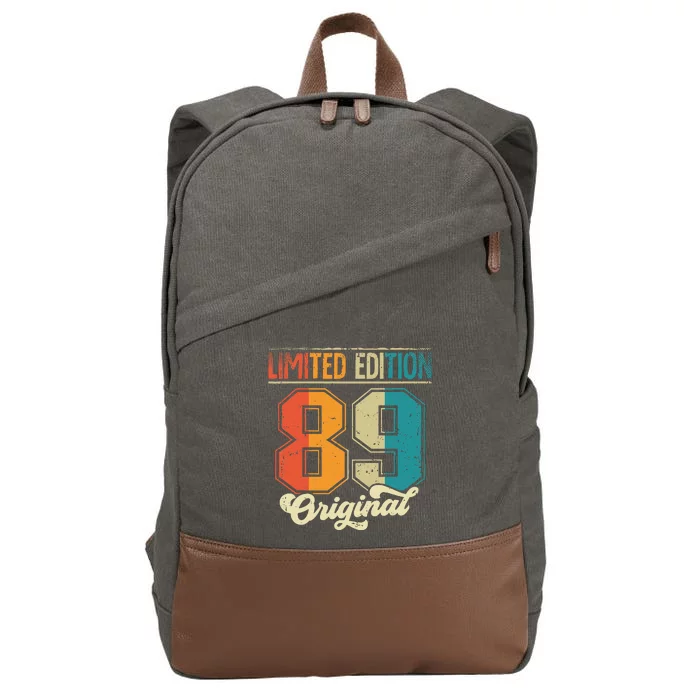 Limited Edition 1989 Cotton Canvas Backpack