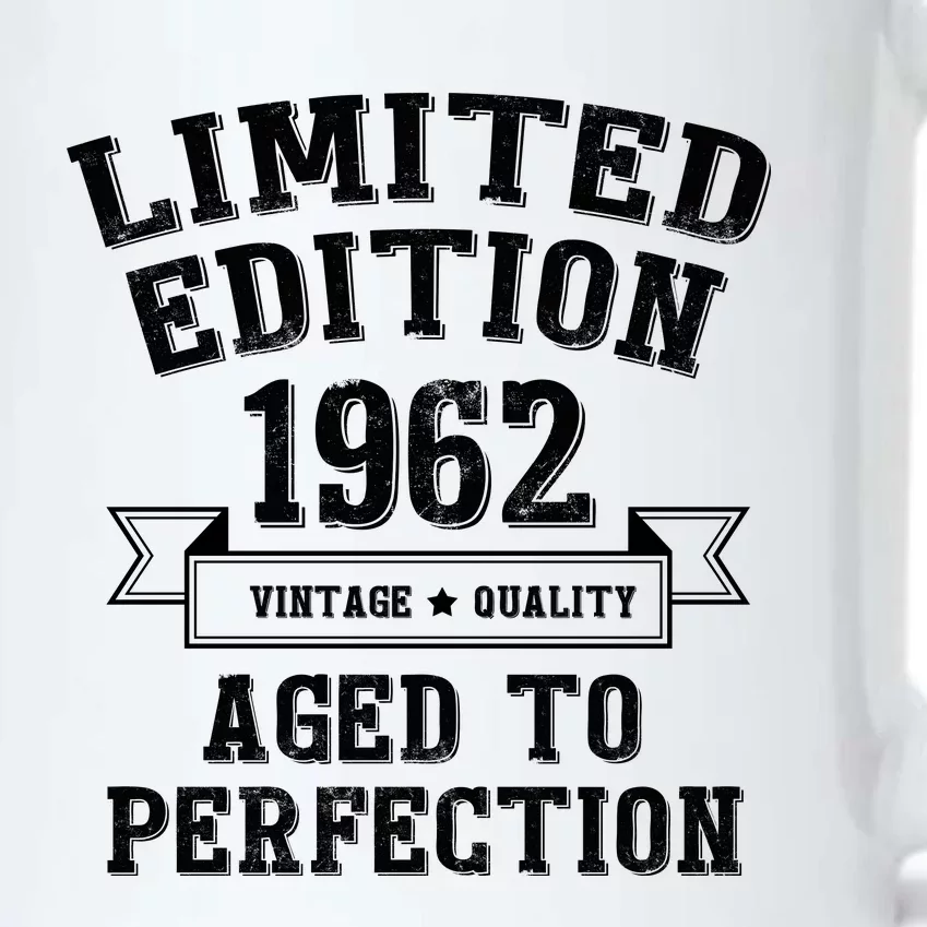 Limited Edition 1962 Aged To Perfection Black Color Changing Mug