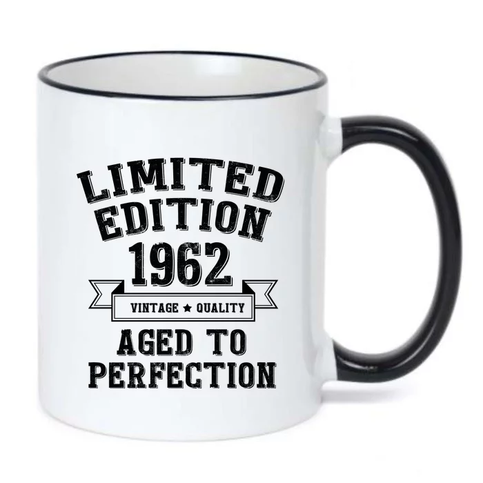 Limited Edition 1962 Aged To Perfection Black Color Changing Mug