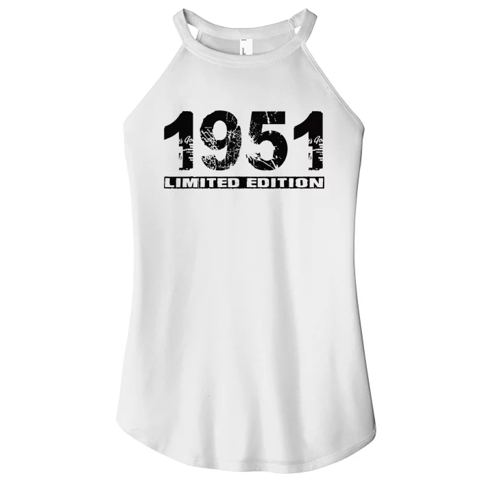 Limited Edition 1951 Birthday 1951 Vintage 1951 Women’s Perfect Tri Rocker Tank