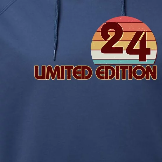 Limited Edition 1924 Retro Sun 100th Birthday Performance Fleece Hoodie