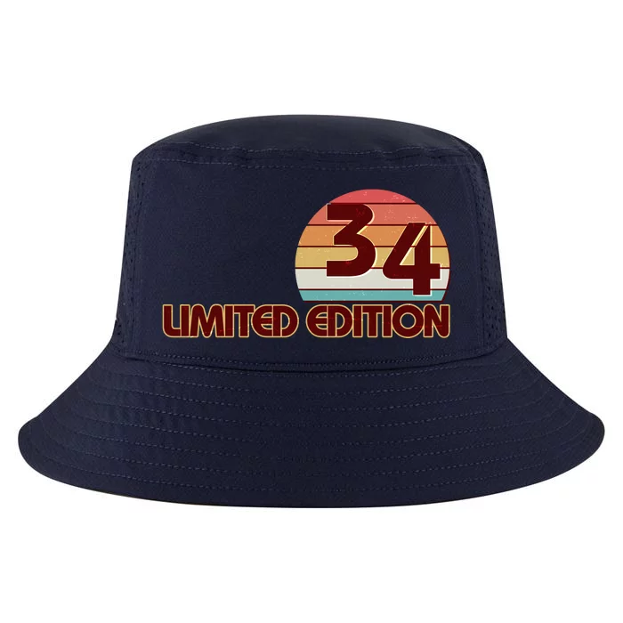 Limited Edition 1934 Retro Sun 90th Birthday Cool Comfort Performance Bucket Hat