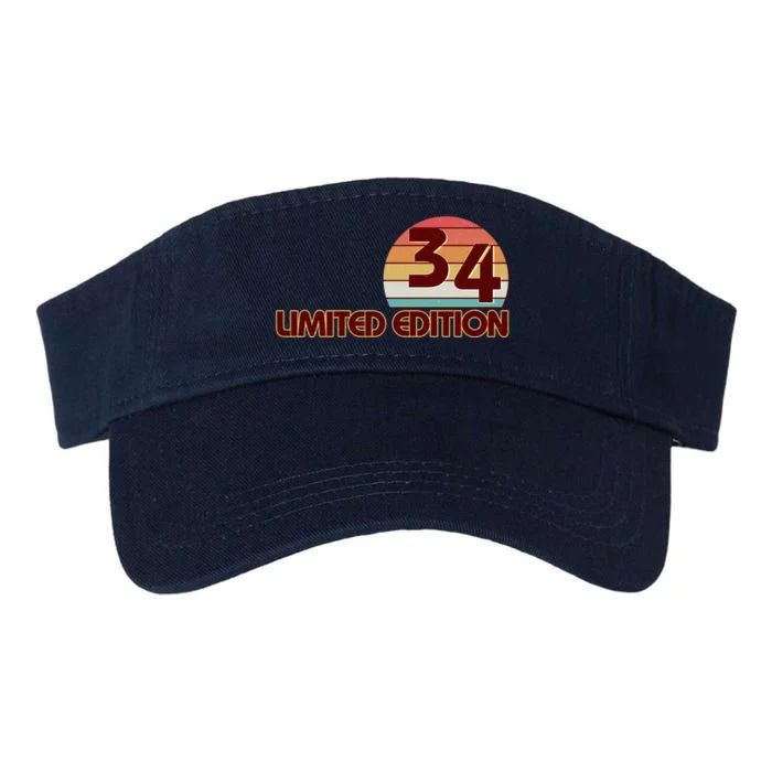 Limited Edition 1934 Retro Sun 90th Birthday Valucap Bio-Washed Visor