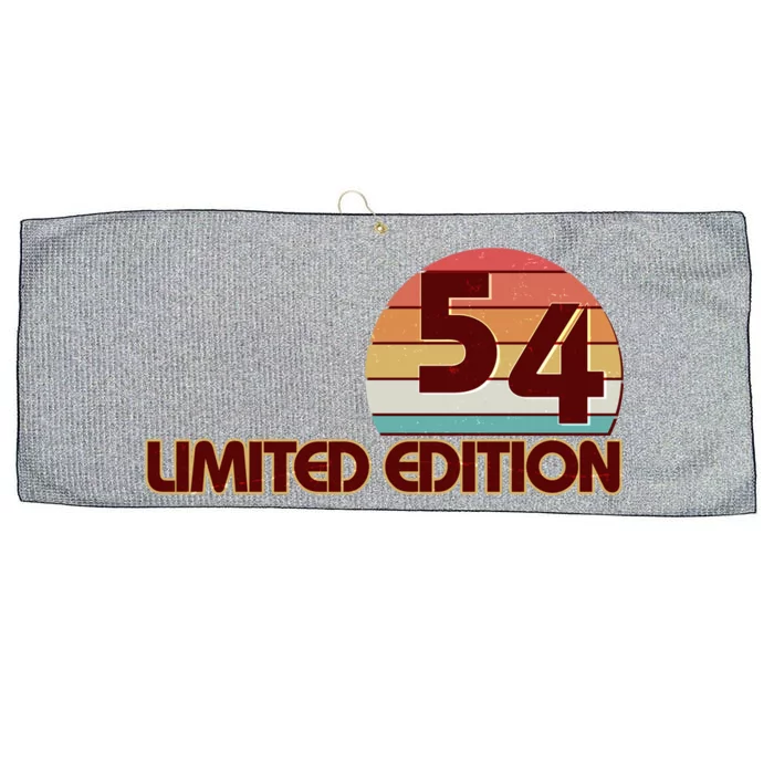 Limited Edition 1954 Retro Sun 70th Birthday Large Microfiber Waffle Golf Towel