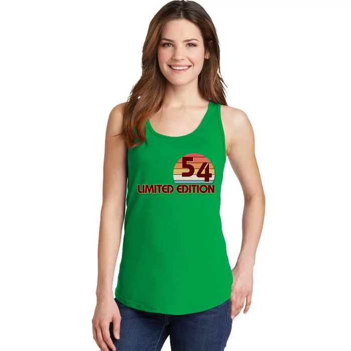 Limited Edition 1954 Retro Sun 70th Birthday Ladies Essential Tank