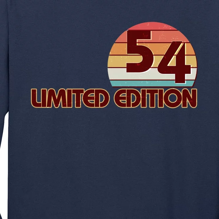 Limited Edition 1954 Retro Sun 70th Birthday Tall Long Sleeve T-Shirt