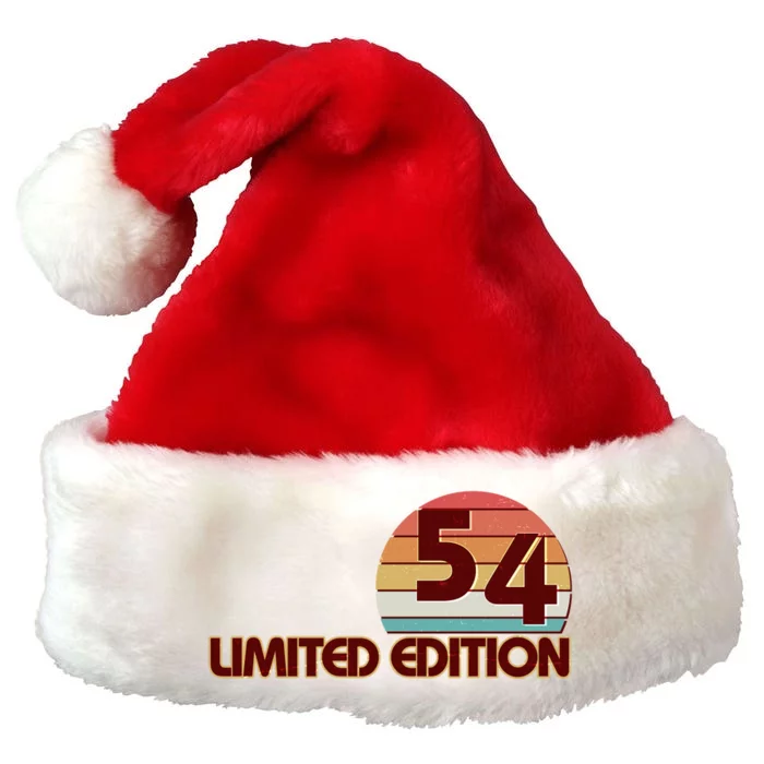 Limited Edition 1954 Retro Sun 70th Birthday Premium Christmas Santa Hat