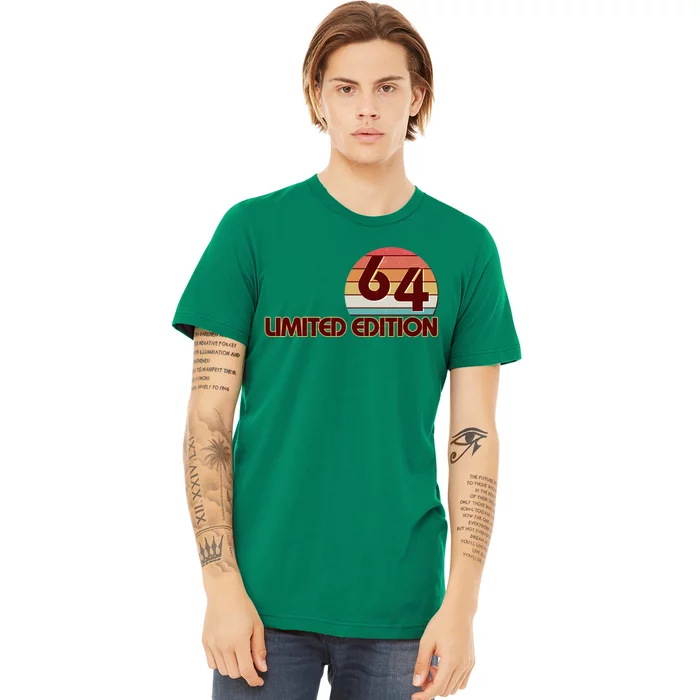 Limited Edition 1964 Retro Sun 60th Birthday Premium T-Shirt