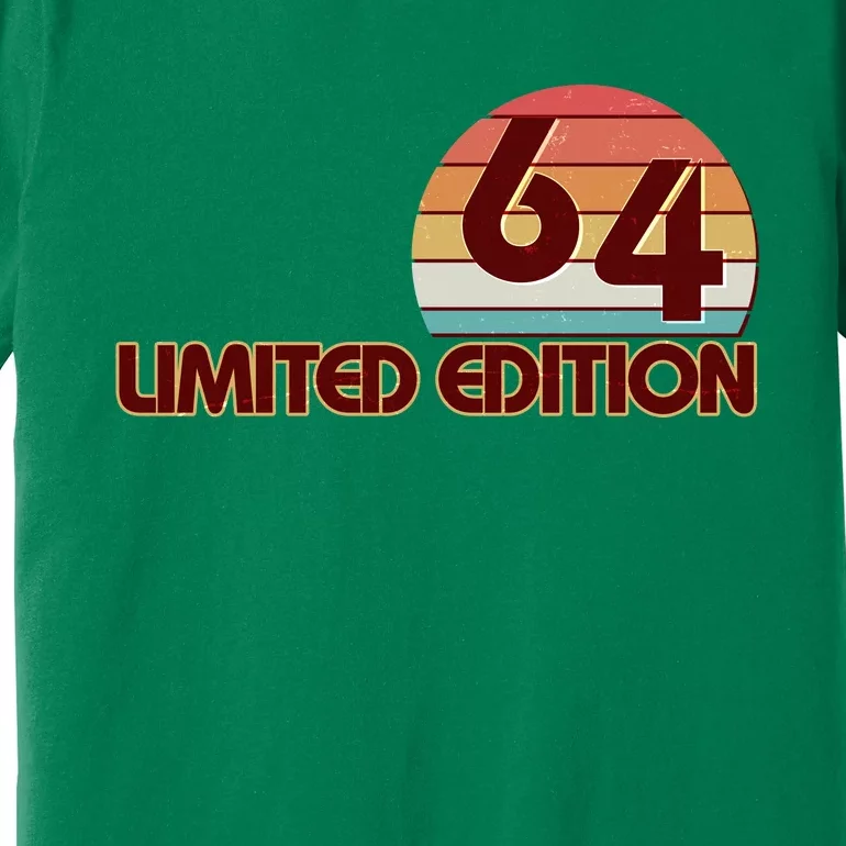 Limited Edition 1964 Retro Sun 60th Birthday Premium T-Shirt