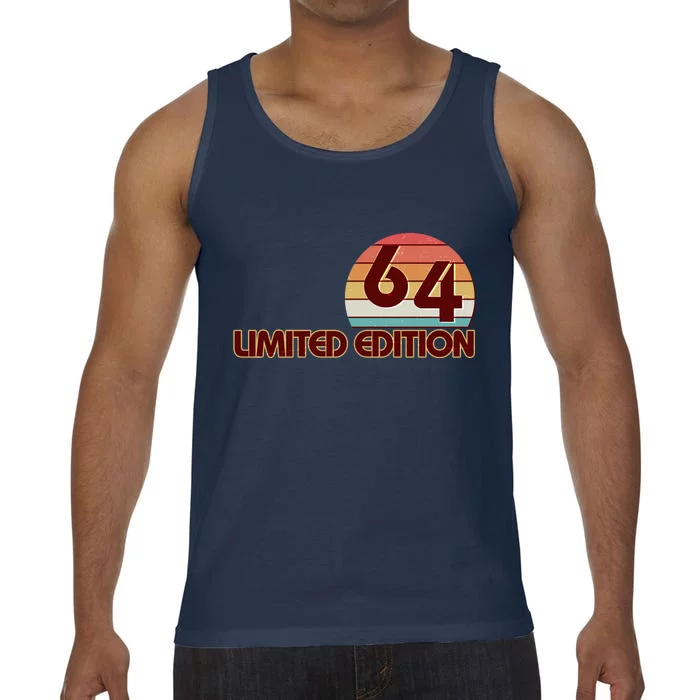 Limited Edition 1964 Retro Sun 60th Birthday Comfort Colors® Tank Top