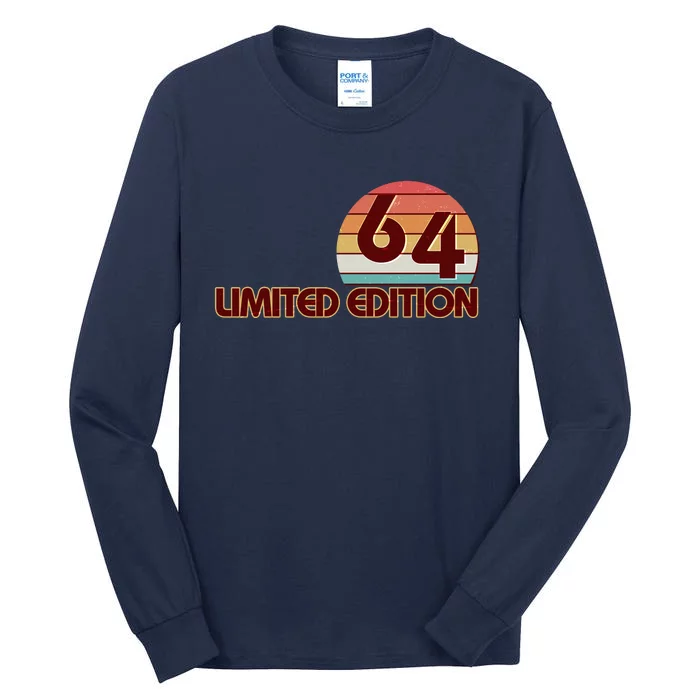 Limited Edition 1964 Retro Sun 60th Birthday Tall Long Sleeve T-Shirt