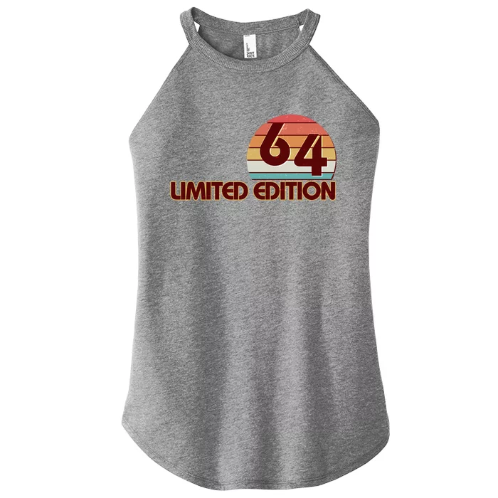 Limited Edition 1964 Retro Sun 60th Birthday Women’s Perfect Tri Rocker Tank