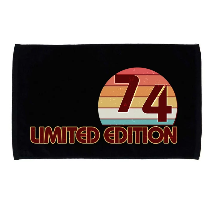 Limited Edition 1974 Retro Sun 50th Birthday Microfiber Hand Towel