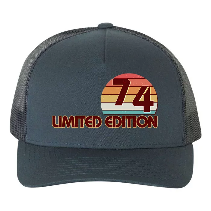 Limited Edition 1974 Retro Sun 50th Birthday Yupoong Adult 5-Panel Trucker Hat