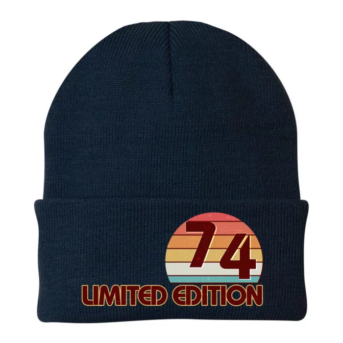 Limited Edition 1974 Retro Sun 50th Birthday Knit Cap Winter Beanie