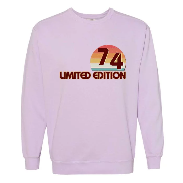 Limited Edition 1974 Retro Sun 50th Birthday Garment-Dyed Sweatshirt