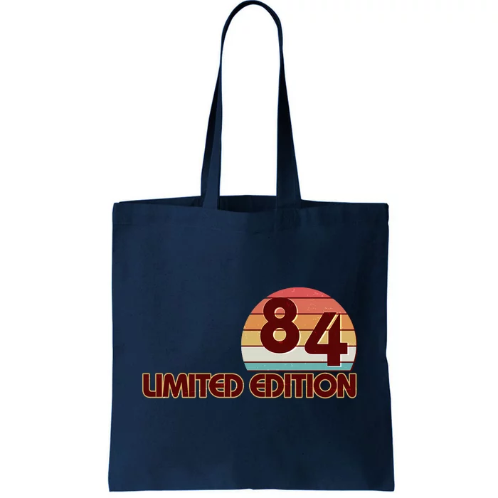 Limited Edition 1984 Retro Sun 40th Birthday Tote Bag