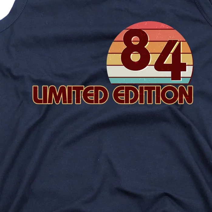 Limited Edition 1984 Retro Sun 40th Birthday Tank Top