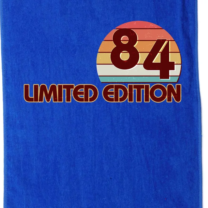 Limited Edition 1984 Retro Sun 40th Birthday Platinum Collection Golf Towel