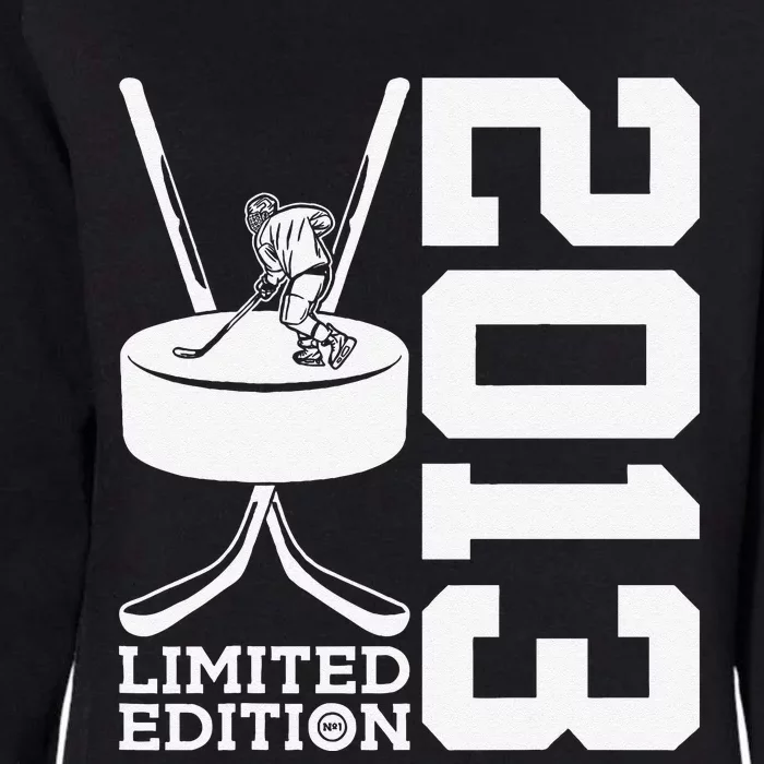 LIMITED EDITION 2013 ICE HOCKEY 10TH BIRTHDAY Gift Love Womens California Wash Sweatshirt