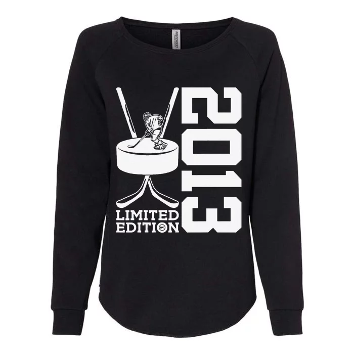 LIMITED EDITION 2013 ICE HOCKEY 10TH BIRTHDAY Gift Love Womens California Wash Sweatshirt