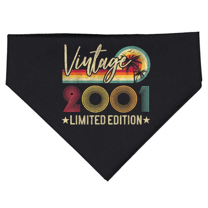 Limited Edition 2001 22nd Birthday Gift 22 Years Old Vintage USA-Made Doggie Bandana