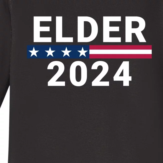 Larry Elder 2024 Larry Elder For Presidential Election 2024 Baby Long Sleeve Bodysuit