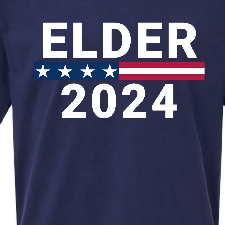 Larry Elder 2024 Larry Elder For Presidential Election 2024 Sueded Cloud Jersey T-Shirt